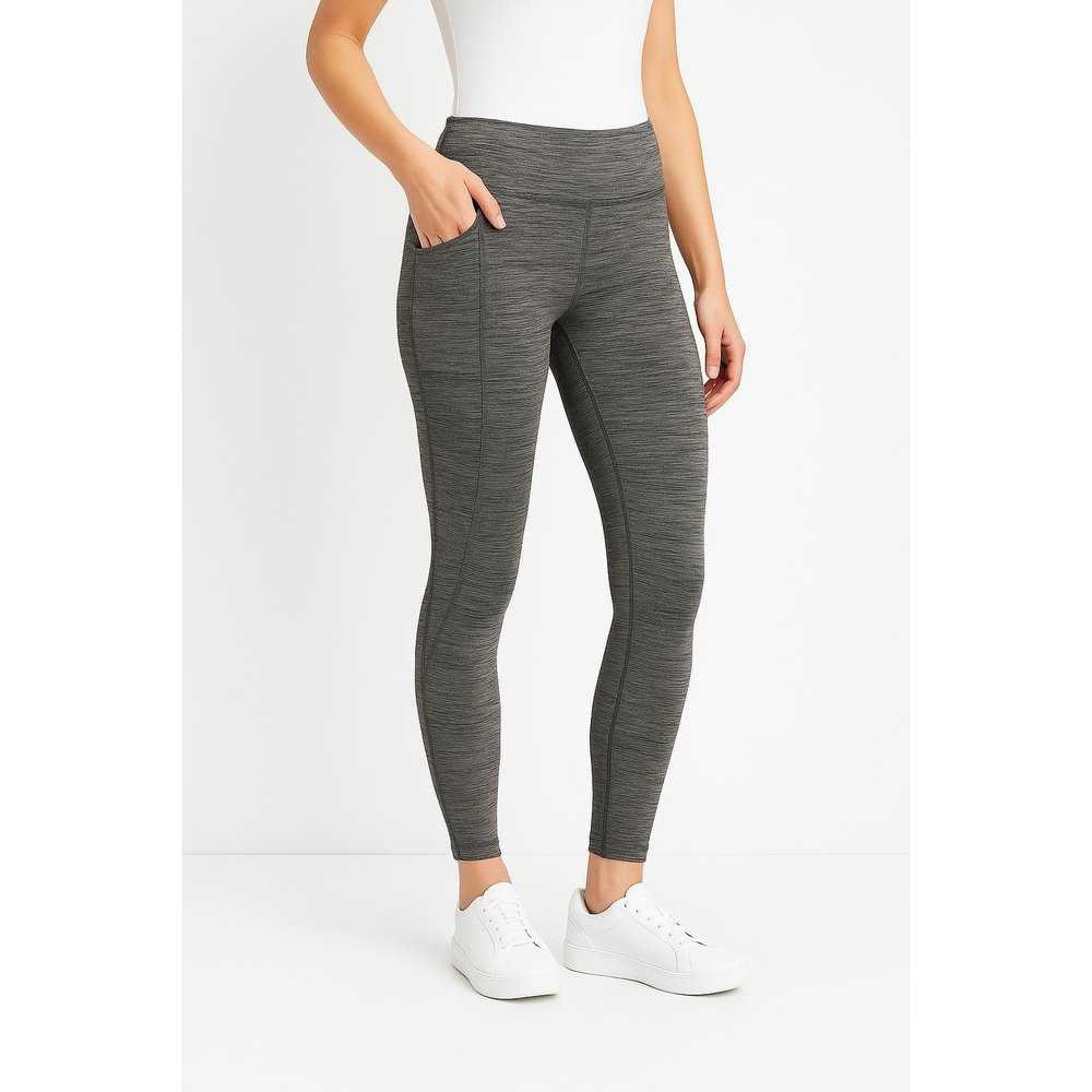 maurices inMOTION Leggings Womens Size Small Heathered HighWaisted Side Pocket A